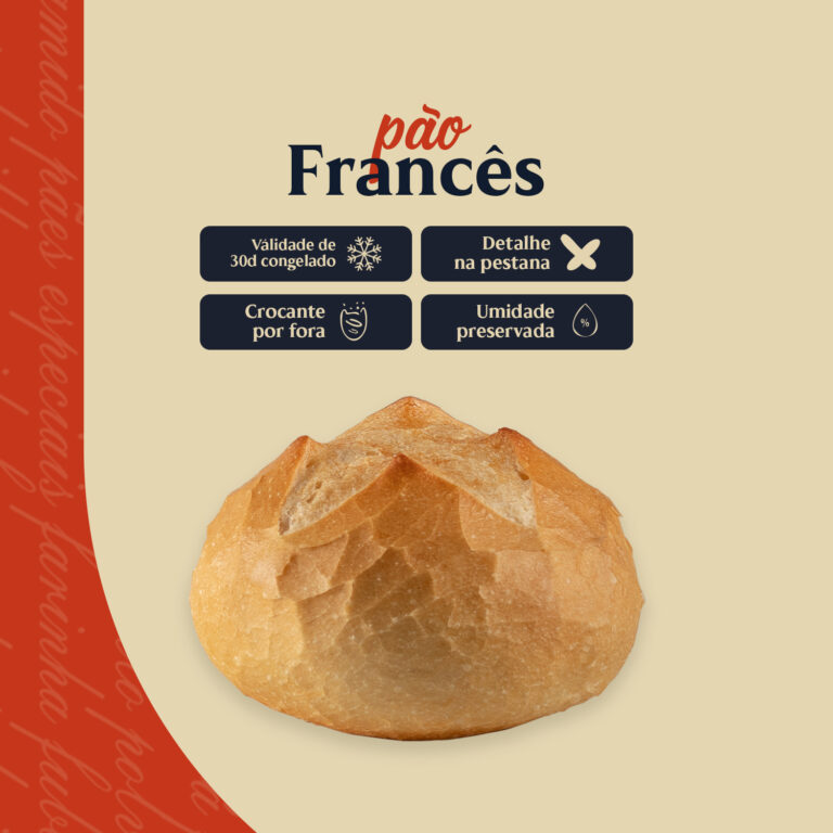 Pão Francês para hambúrguer