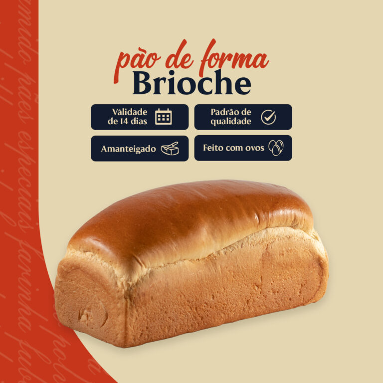 Pão de Forma Brioche